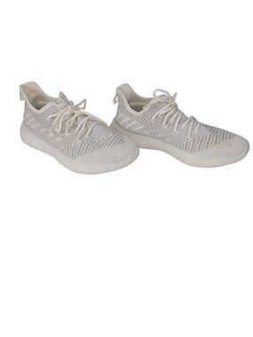 Avia Sneakers Shoes White Mixed Knit Lace-Up Athletic Lite Weight Women's Sz 9W